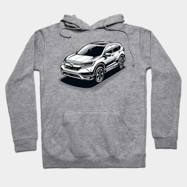 Honda CR-V Hoodie by Vehicles-Art